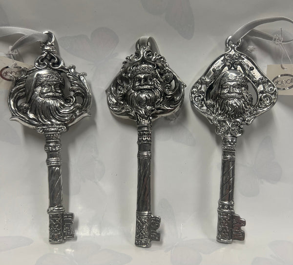 Santa’s Key tree ornament