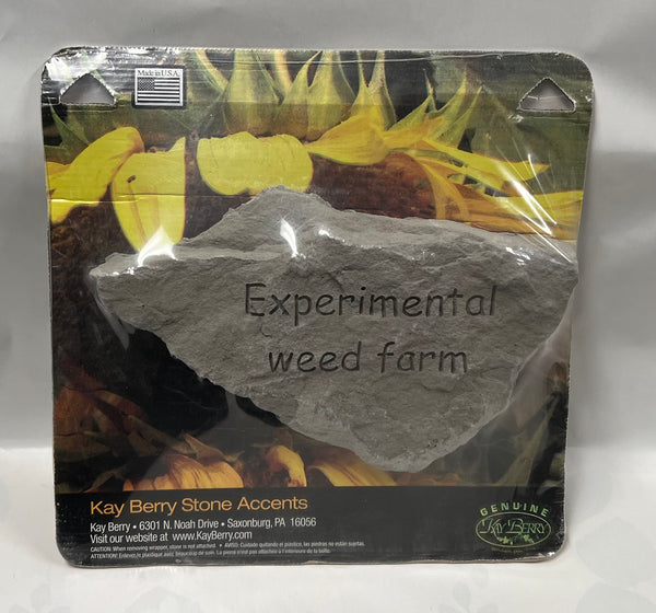 Experimental Weed Stepping Stone