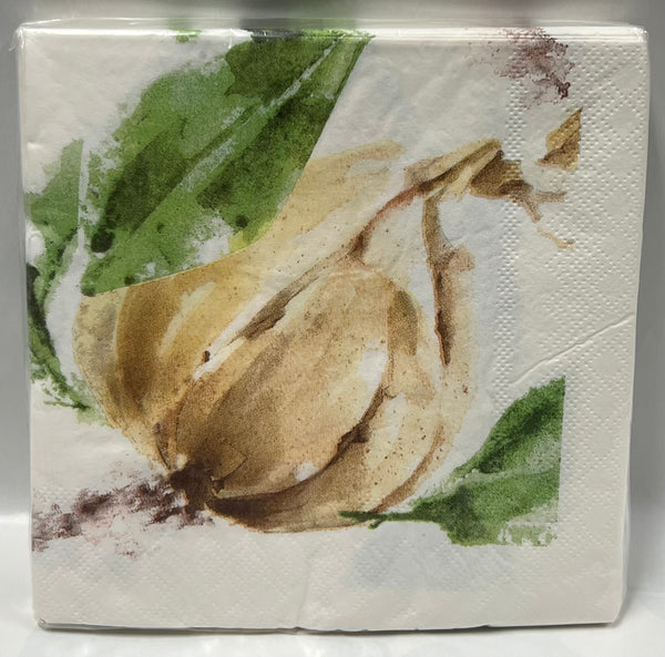 Luncheon Napkin -Roasted Garlic