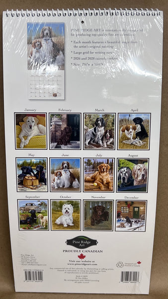 2027 Calendar Must Love Dogs -Narrow Vertical