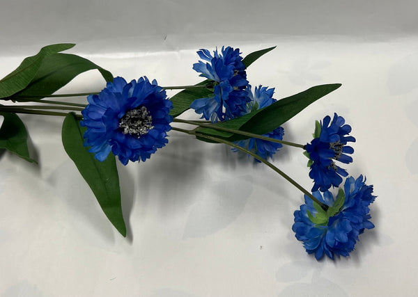 Cornflower Spray -Blue