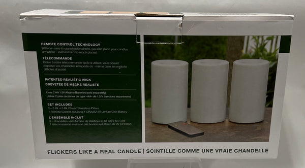 Outdoor Flameless LED Candles -Unscented