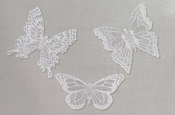 Butterflies -Lace Window Accents