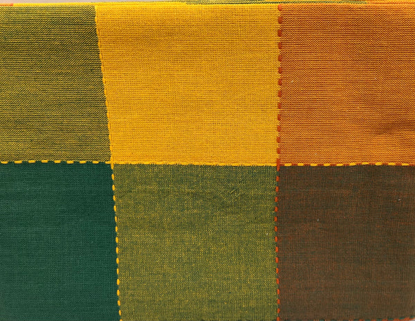 Table Cloth- Caribbean Check -Yellow/Fuchsia/ Green