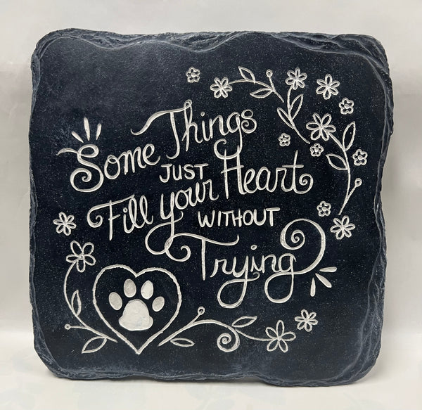 Some Things -Pet Memorial Stepping Stone