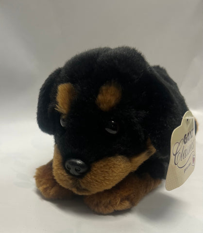 Plush Dog -Rottweiler -Small