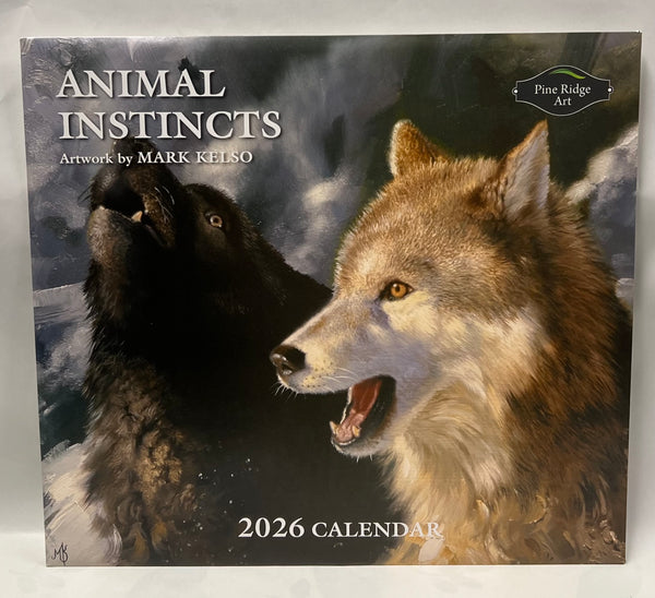 2026 Calendar -Animal Instincts