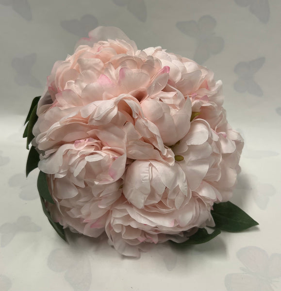 Peony Bouquet -Blush Pink