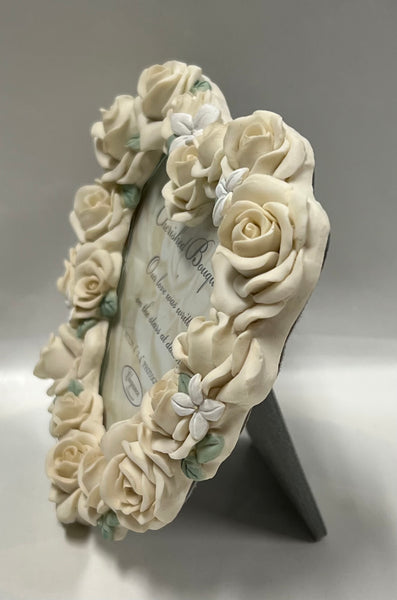 Cherished Bouquet Picture Frame -Heart