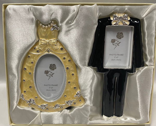 Bride & Groom  Picture Frame Set