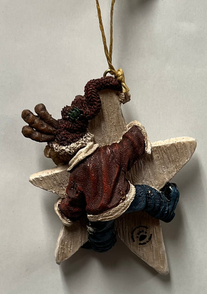 Boyds Bear Ornament -Melvin P. Peace