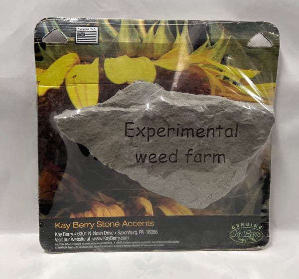 Experimental Weed Stepping Stone