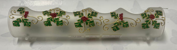 Holly Tea Light Candle Holder