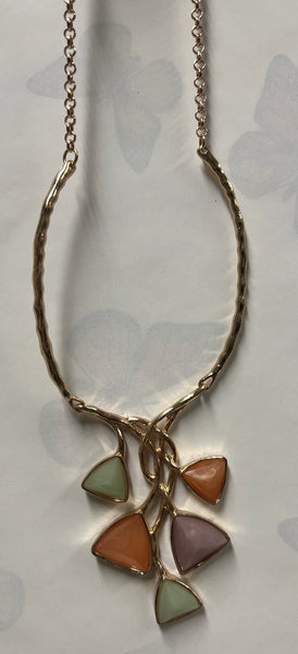 Multicolour Necklace/ Earring Set