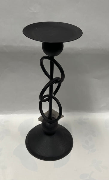 Metal Pillar Candle Holder
