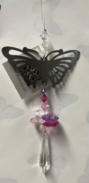 Metal  Butterfly Suncatcher