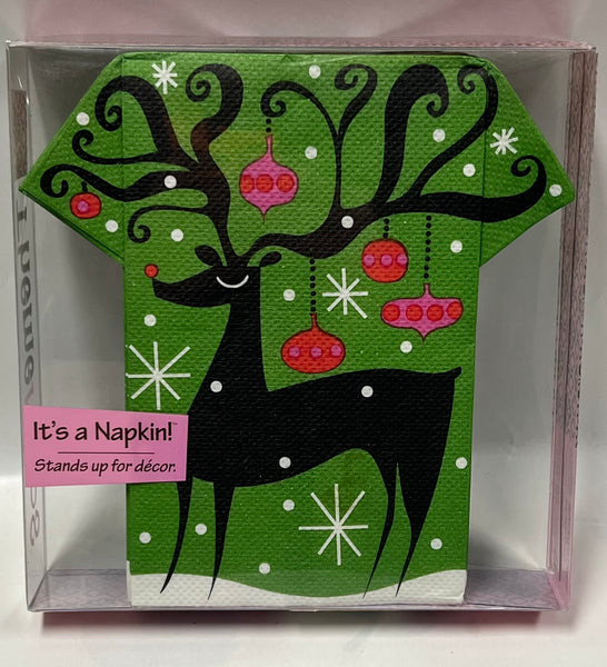 Stand Up Napkins -Antler Elegance