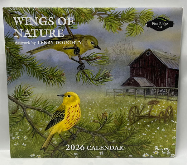 2026 Calendar -Wings Of Nature