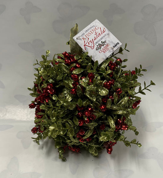 Classic Red - Mistletoe Ball -Large