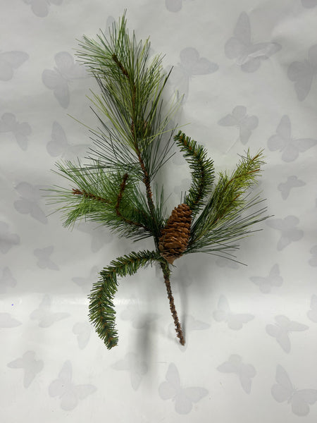 Pine Spray With Cones