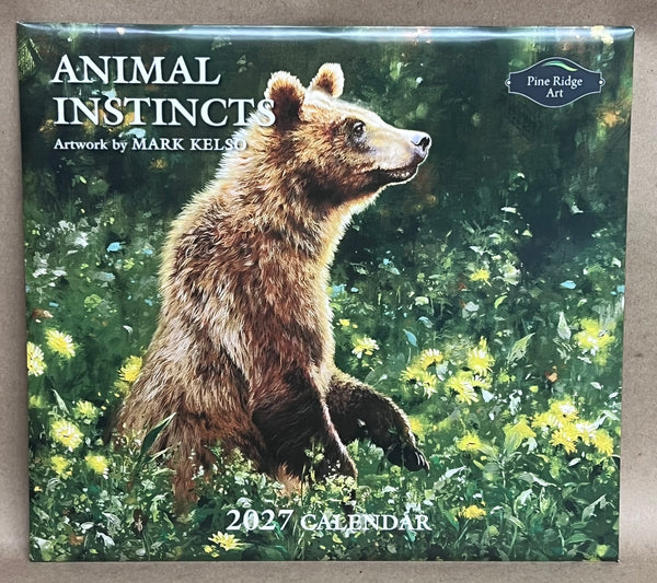 2027 Calendar -Animal Instincts