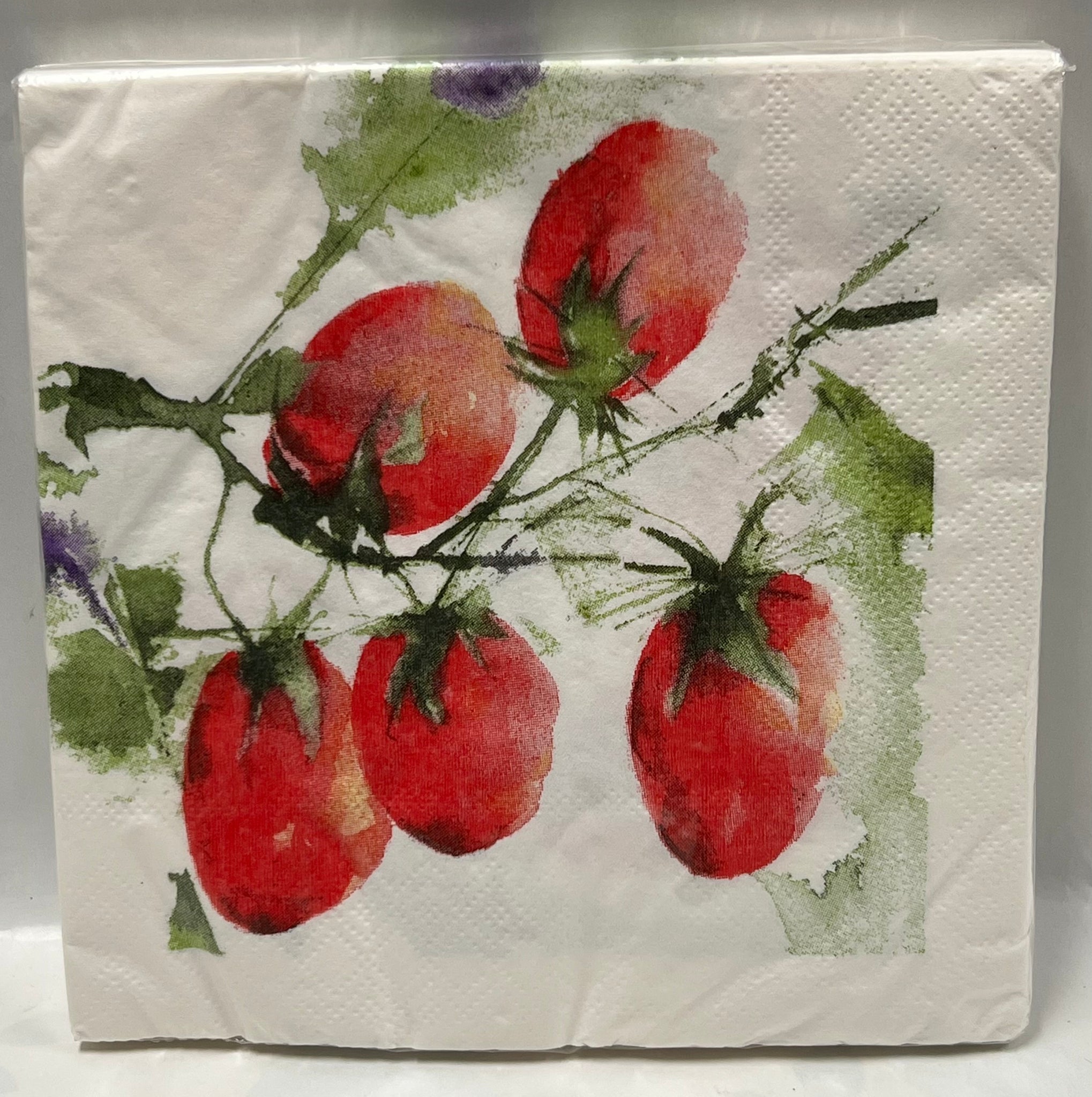 Luncheon Napkin -Vine Tomato