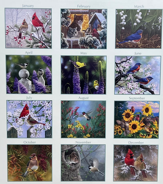 2027 Calendar -Birds Of A Feather