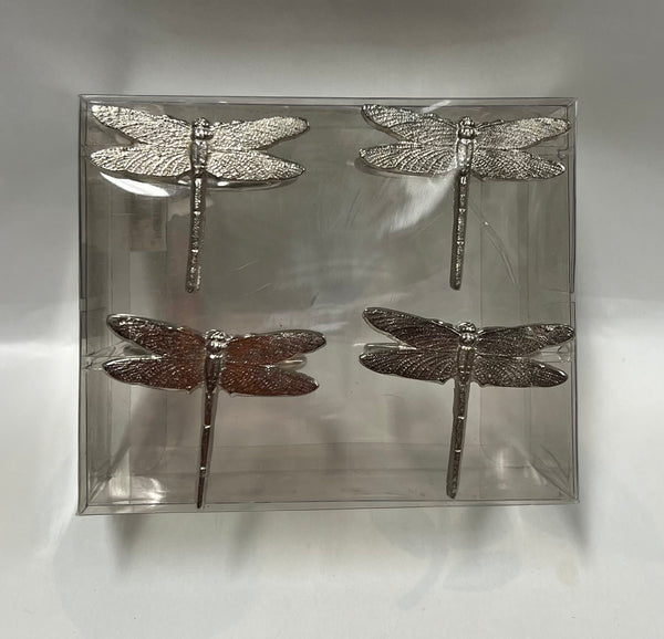 Metal Napkin Rings -Dragonfly