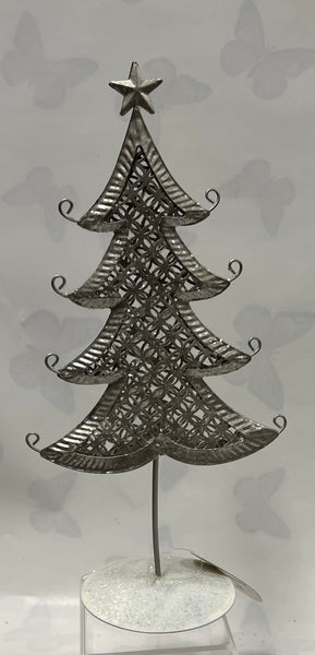 Silver Metal Tree