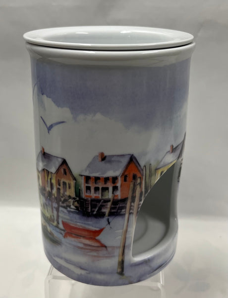 Butter Warmer -Village By The Sea