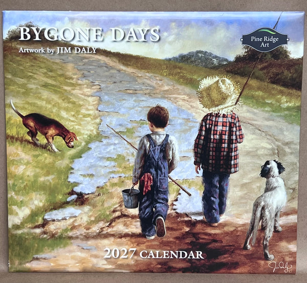 2027 Calendar -Bygone Days