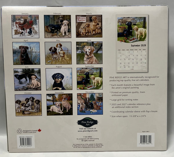 2026 Calendar -Must Love Dogs