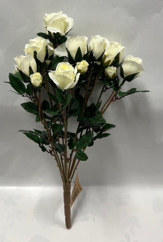 Rose Bud Bush -Cream