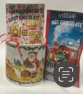 Christmas Mug & Hot Chocolate - Hostess Gift