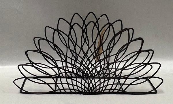 Wire Flower Napkin Holder