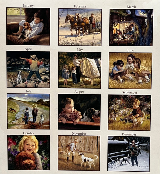 2026 Calendar -Bygone Days