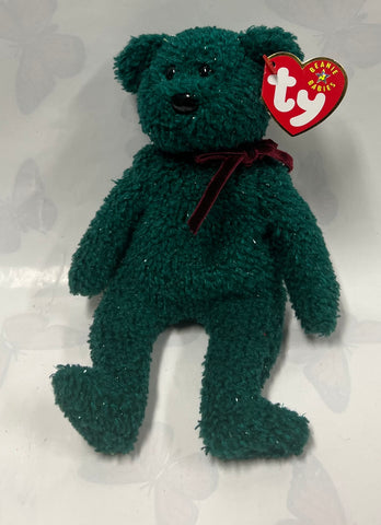 TY Beanie -2001 Holiday Teddy