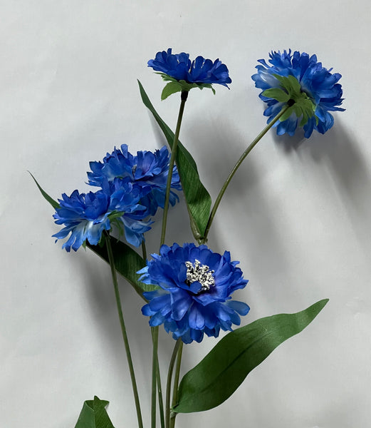 Cornflower Spray -Blue