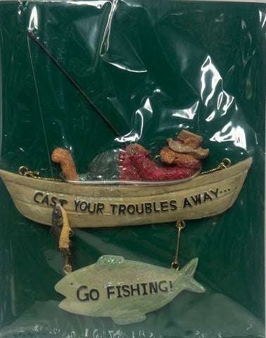 Kurt S. Adler Ornament -  Go Fishing