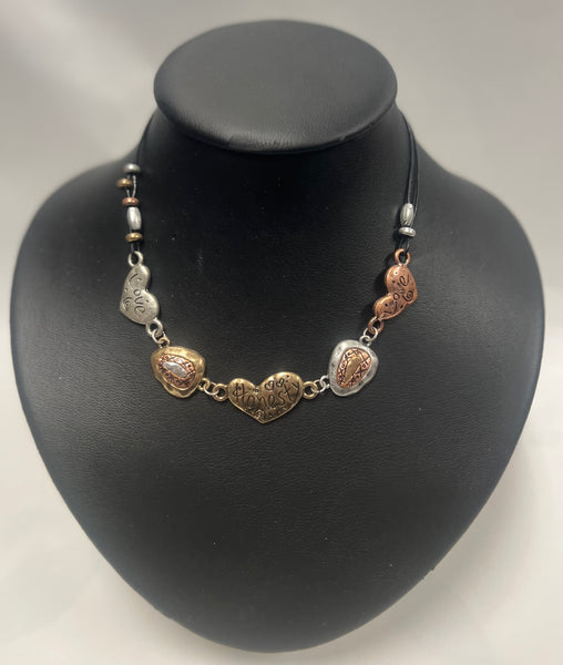 Necklace/ Earring Set -Heart