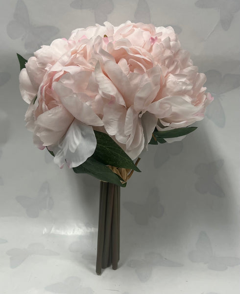 Peony Bouquet -Blush Pink