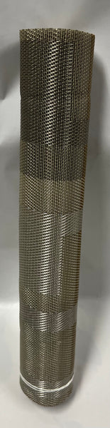 Woven Vinyl Table Runner -Taupe