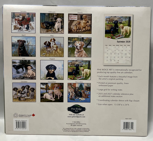 2026 Calendar -Must Love Dogs