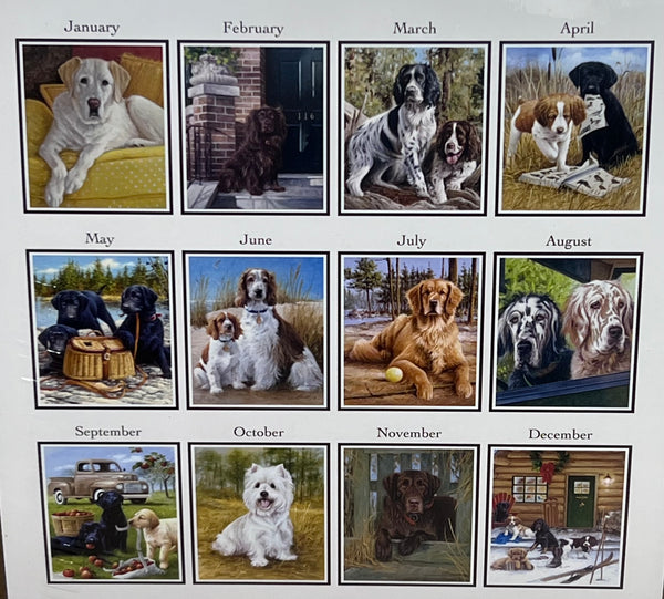 2027 Calendar Must Love Dogs -Narrow Vertical