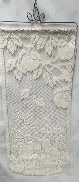 Apple Basket -Lace Wall Hanging