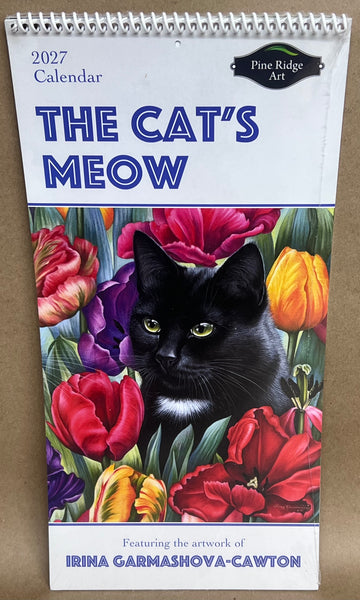 2027 Calendar The Cat's Meow -Narrow Vertical