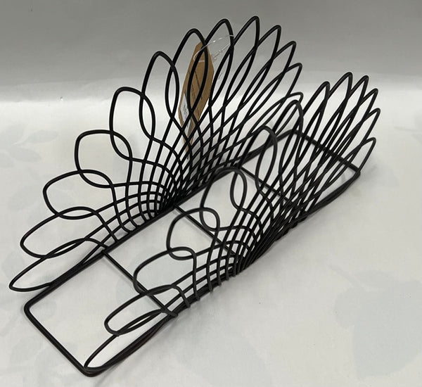 Wire Flower Napkin Holder
