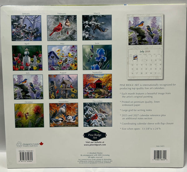 2026 Calendar -Birds Of A Feather