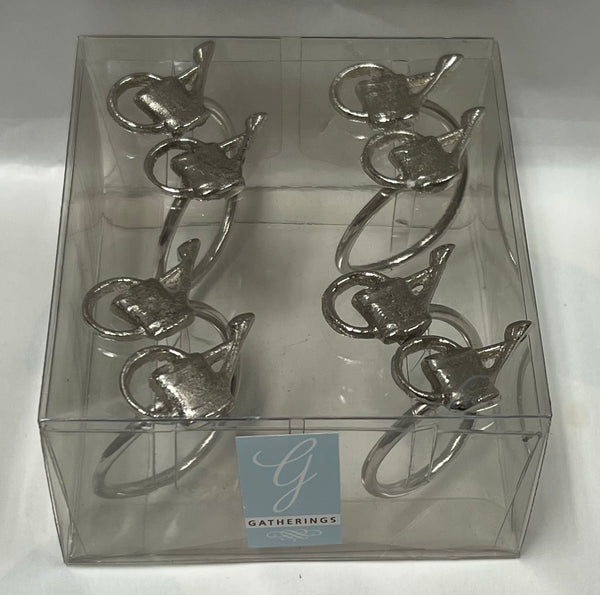 Metal Napkin Rings -Watering Cans