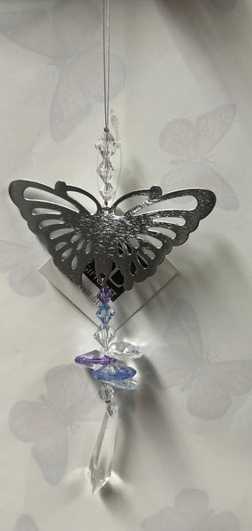 Metal  Butterfly Suncatcher